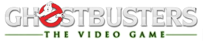 Ghostbusters: The Video Game title screen for Nintendo DS